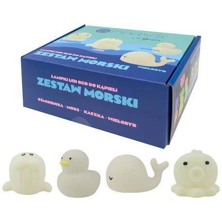 Jouets de bain lumineux sea Blanc 5 - vertbaudet enfant 
