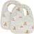 Lot de 2 bavoirs imperméables Beige, blanc+Blanc, vert, jaune+Ecru, marron+Ecru, vert+Marron chataigne+Rose des bois 13 - vertbaudet enfant 