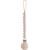 Attache sucette en silicone Beige foncé+Beige, écru+Bleu+Bois+Ecru+Jaune+Pierre+Rose+Thym séché+Vert d'eau 24 - vertbaudet enfant 