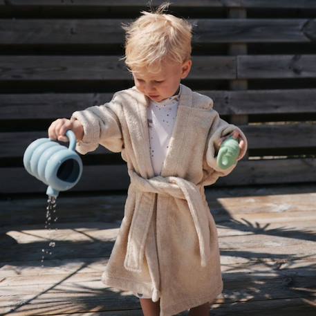 Peignoir bear fog (2-4 ans) Beige+Vert 3 - vertbaudet enfant 