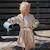 Peignoir bear fog (2-4 ans) Beige+Vert 3 - vertbaudet enfant 
