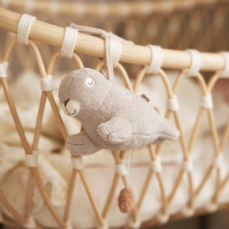 Peluche musicale deepsea Gris, blanc+Rose 3 - vertbaudet enfant 