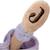 Poupée souple Violet, marron 5 - vertbaudet enfant 
