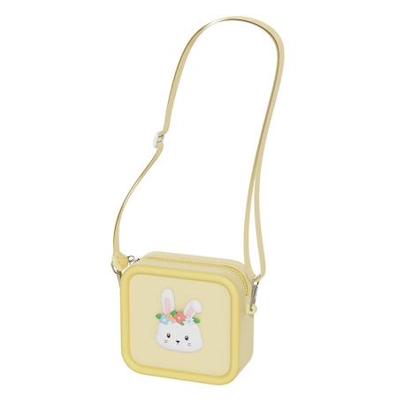 Sac pour appareil photo en silicone lapin des fleurs Jaune, blanc, bleu 3 - vertbaudet enfant 