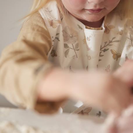 Lot de 2 bavoirs imperméables Beige, blanc+Blanc, vert, jaune+Ecru, marron+Ecru, vert+Marron chataigne+Rose des bois 11 - vertbaudet enfant 