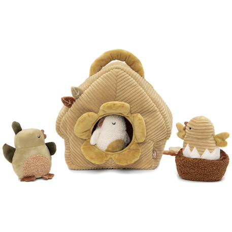 Jouet d'activités cache cache tiny park Jaune, rouge, blanc 1 - vertbaudet enfant 