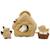 Jouet d'activités cache cache tiny park Jaune, rouge, blanc 1 - vertbaudet enfant 