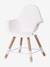 Chaise haute Evolu 2 + arceau naturel blanc 7 - vertbaudet enfant 