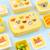 Lunch box amis des animaux Jaune, orange, blanc 5 - vertbaudet enfant 