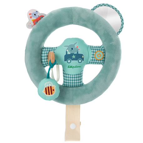 Jeu d'activités joe au volant Bleu, vert 2 - vertbaudet enfant 