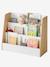 Bibliothèque basse 3 niveaux YEL blanc 2 - vertbaudet enfant 
