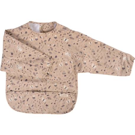 Bavoir à manches little wonders Beige, marron 2 - vertbaudet enfant 