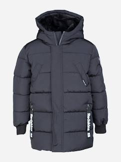 Doudoune longue à capuche  - vertbaudet enfant