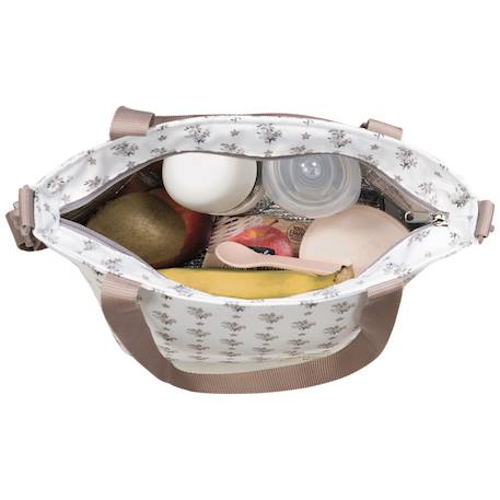 Sac isotherme botton fleurs (4 l) Beige 4 - vertbaudet enfant 