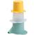 Jeu d'eau lot de 3 gobelets empilables elphee Jaune, vert, transparent 3 - vertbaudet enfant 