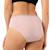 Culotte menstruelle taille haute femme Noir+Rose vintage 7 - vertbaudet enfant 