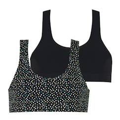 -Lot de 2 brassières fille ecopack athena fille