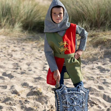 Déguisement chevalier - william Gris+Vert 10 - vertbaudet enfant 