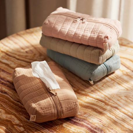 Housse pour lingettes sea green Marron 5 - vertbaudet enfant 