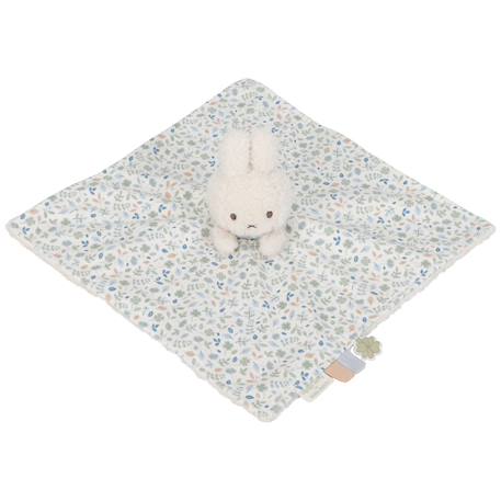 Doudou carré miffy lucky leaves Bleu, gris, beige+Rose, beige 2 - vertbaudet enfant 