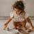 Bavoir en silicone fall in love taupe rose Taupe rose 4 - vertbaudet enfant 