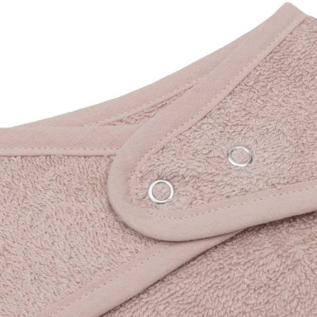 Lots de 2 bavoirs bandana en coton Biscuit+Nougat+Rose 15 - vertbaudet enfant 
