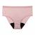 Culotte menstruelle taille haute femme Noir+Rose vintage 8 - vertbaudet enfant 