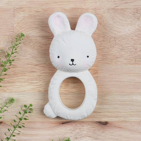 Anneau de dentition lapin blanc Ecru 6 - vertbaudet enfant 
