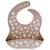 Bavoir en silicone fall in love taupe rose Taupe rose 1 - vertbaudet enfant 