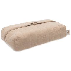 Puériculture-Housse pour lingettes sea green