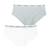 Lot de 2 shortys fille coton ultra doux Blanc-bleu pastel+Blanc-gris chiné 10 - vertbaudet enfant 