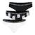 Lot de 3 slips fille ecopack girl mode athena fille Blanc-tigres-noir 1 - vertbaudet enfant 