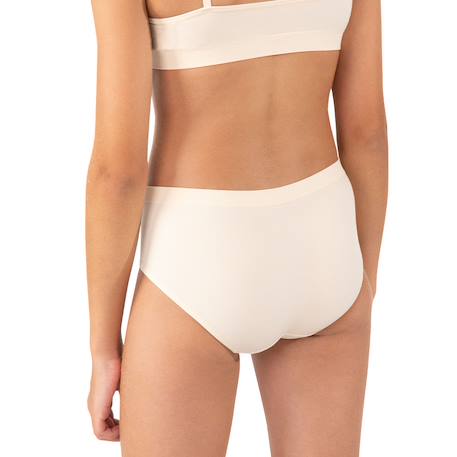 Lot de 2 boxers fille sans couture fashion  fille Beige-blush 3 - vertbaudet enfant 