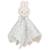 Doudou carré miffy lucky leaves Bleu, gris, beige+Rose, beige 1 - vertbaudet enfant 