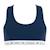 Brassière coton ultra doux Blanc+Bleu titane+Rose pastel+Violet 5 - vertbaudet enfant 