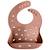 Bavoir en silicone minouche rose Rose 1 - vertbaudet enfant 