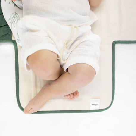 Matelas à langer portable Beige+Rose+Vert 17 - vertbaudet enfant 