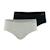 Lot de 2 boxers fille sans couture fashion  fille Gris chiné-noir 1 - vertbaudet enfant 