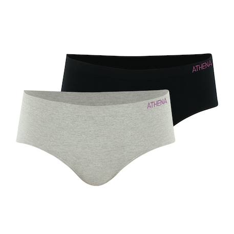 Fille-Sous-vêtement-Lot de 2 boxers fille sans couture fashion  fille