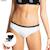 Lot de 3 slips fille ecopack girl mode athena fille Blanc-tigres-noir 2 - vertbaudet enfant 
