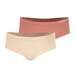 Lot de 2 boxers fille sans couture fashion  fille  - vertbaudet enfant