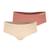 Lot de 2 boxers fille sans couture fashion  fille Beige-blush 1 - vertbaudet enfant 