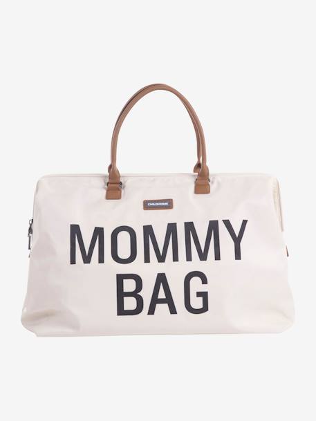 Sac à langer Mommy Bag large CHILDHOME blanc cassé+noir or 1 - vertbaudet enfant 