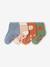 Lot de 4 paires de chaussettes bébé garçon bleu glacier 1 - vertbaudet enfant 