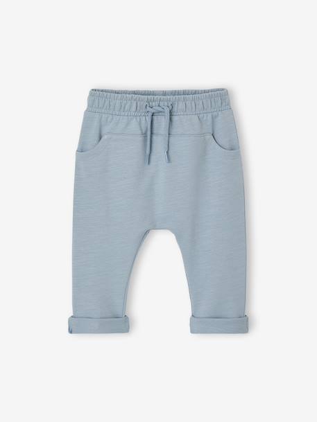 Lot de 2 pantalons bébé en molleton cappuccino+taupe 8 - vertbaudet enfant 