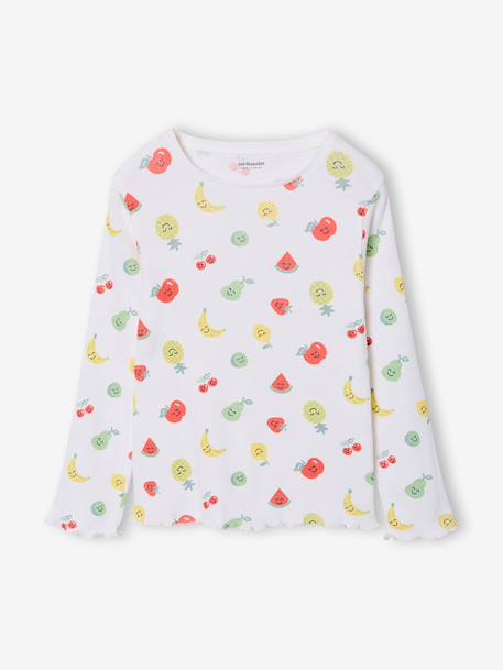 Lot pyjamas fille fruits écru 5 - vertbaudet enfant 