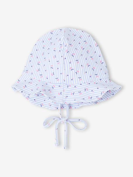 Maillot bain 3 pièces rayures bleu clair 6 - vertbaudet enfant 