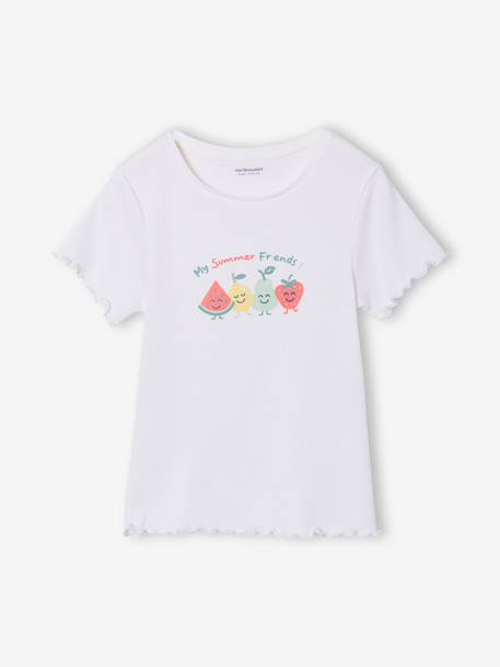 Lot pyjamas fille fruits écru 6 - vertbaudet enfant 