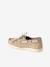 Chaussures bateau enfant garçon cuir beige 3 - vertbaudet enfant 