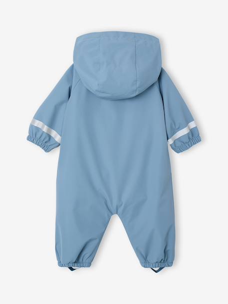 Combinaison pluie capuche bleu jean 2 - vertbaudet enfant 
